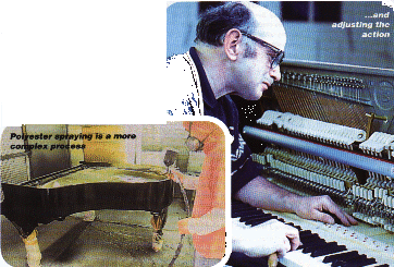 Man regulating the action